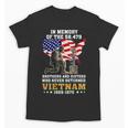 In Memory Of The 58479 Brothers & Sisters On Back Unisex T-Shirt