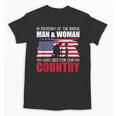 In Memory Of The Brave Man & Woman Memorial Day Unisex T-Shirt