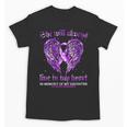 In Memory Of My Daughter Overdose Awareness Angel Wing Unisex T-Shirt In Memory Of My Daughter Overdose Awareness Angel Wing Unisex T-Shirt