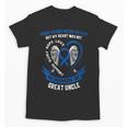 In Memory Of Great Uncle Colon Cancer Awareness Uplifting Unisex T-Shirt In Memory Of Great Uncle Colon Cancer Awareness Uplifting Unisex T-Shirt