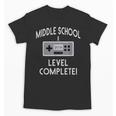 Middle School Graduation Shirt Level Complete Video Gamer Unisex T-Shirt