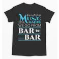 Music Major Student Pun Graduation Unisex T-Shirt