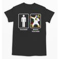 Music Teacher Dabbing Unicorn Graduation Shirt Unisex T-Shirt
