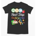 Next Stop Kindergarten Preschool Graduation 2025 Boy Girl Unisex T-Shirt