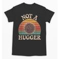 Not A Hugger Retro Sea Urchin Sarcastic Introvert Unisex T-Shirt