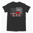 Nurse 2018 American Flag Tee Nursing School Graduation Unisex T-Shirt