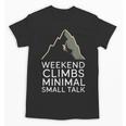 Outdoor Introvert Vibes Weekend Climber Unisex T-Shirt Outdoor Introvert Vibes Weekend Climber Unisex T-Shirt