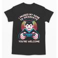 I Paused My Game To Graduate 2024 Gamer Graduation Unisex T-Shirt