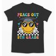Peace Out 5th Grade Graduation Last Day Of School Unisex T-Shirt