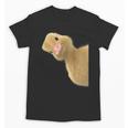 Peking Duck Peeking Chef Graduation Farm Duck Lover Unisex T-Shirt