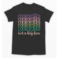 People Not a Big Fan Sarcastic Introvert Humor Unisex T-Shirt