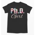 PhD Girl Doctorate Degree Graduation Women Her Psychology Unisex T-Shirt