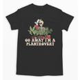 Plant Coffee Lover Plantrovert Gardening Introvert Unisex T-Shirt