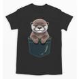 Pocket Otter Lover Introvert Cute Animal Fun Surprise Unisex T-Shirt Pocket Otter Lover Introvert Cute Animal Fun Surprise Unisex T-Shirt