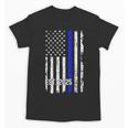 Police Graduation Est 2025 Back Print Police Academy Vintage Unisex T-Shirt