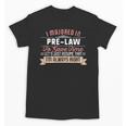 Pre-Law Major Student Shirt Graduation College Unisex T-Shirt