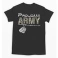 Proud Army Father-In-Law US Army Graduation Father-In-Law Unisex T-Shirt