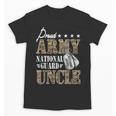 Proud Army National Guard Uncle National Guard Graduation Unisex T-Shirt