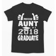 Proud Aunt Of A 2018 Graduate Senior Graduation School Shirt Unisex T-Shirt