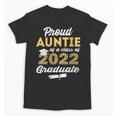 Proud Auntie Of 2022 Graduate Class 2022 Graduation Leopard Unisex T-Shirt