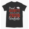 Proud Aunty Of a Class Of 2026 Graduate Senior Graduation Unisex T-Shirt