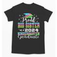 Proud Big Sister Of Kindergarten Graduate 2024 Graduation Unisex T-Shirt