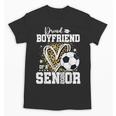 Proud Boyfriend Of A 2026 Senior Soccer Graduation Leopard Unisex T-Shirt
