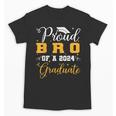 Proud Bro Of A Class Of 2024 Graduate Senior Graduation Unisex T-Shirt