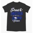 Proud BROTHER Of A Class 2019 Senior Tshirt Graduation Unisex T-Shirt