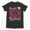 Proud Brother Of a Class Of 2024 Graduate For Graduation Unisex T-Shirt