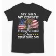 Proud Coast Guard Dad Coast Guard Graduation Dad Unisex T-Shirt