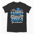 Proud Family Of 5th Grade Graduate 2024 Family Graduation Unisex T-Shirt