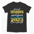 Proud Grandma Of 2023 College Graduate Family 23 Graduation Unisex T-Shirt
