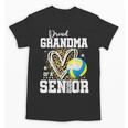 Proud Grandma Of A 2026 Senior Volleyball Graduation Leopard Unisex T-Shirt
