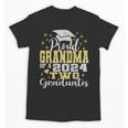 Proud Grandma Of Two 2024 Graduate Class 2024 Graduation Unisex T-Shirt