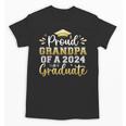 Proud Grandpa Of a 2024 Graduate Senior Graduation Men Unisex T-Shirt