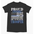 Proud Grandpa Of a State Trooper Police Officer Graduation Unisex T-Shirt