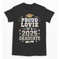 Proud Lovie Of A Class Of 2025 Graduate Senior Graduation Unisex T-Shirt