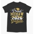 Proud Memaw Of a Class Of 2026 Graduate Senior Graduation Unisex T-Shirt