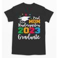 Proud Mom Of A 2023 Graduate Senior 2023 Graduation 23 Unisex T-Shirt