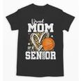 Proud Mom Of A 2026 Senior Basketball Graduation Leopard Unisex T-Shirt