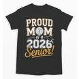 Proud Mom Of a 2026 Senior Volleyball Graduation Unisex T-Shirt