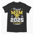 Proud Mom Of Two Class Of 2025 Graduates Twins Graduation Unisex T-Shirt