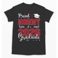 Proud Mommy Of a Class Of 2026 Graduate For Graduation Unisex T-Shirt