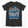 Proud Sister In Law Of 5th Grade Graduate 2024 Graduation Unisex T-Shirt