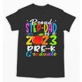 Proud Step-Dad Of 2023 Pre-K Graduate Fathers Day Graduation Unisex T-Shirt