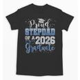 Proud Stepdad Of Senior 2026 Class Of 2026 Graduation Unisex T-Shirt