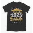 Proud Twin Of a 2025 Graduate Team 25 Senior Graduation Unisex T-Shirt