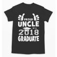 Proud Uncle Of A 2018 Graduate Senior Graduation Shirt Unisex T-Shirt