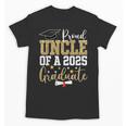 Proud Uncle Of A 2025 Graduate Uncle Graduation 2025 Unisex T-Shirt
